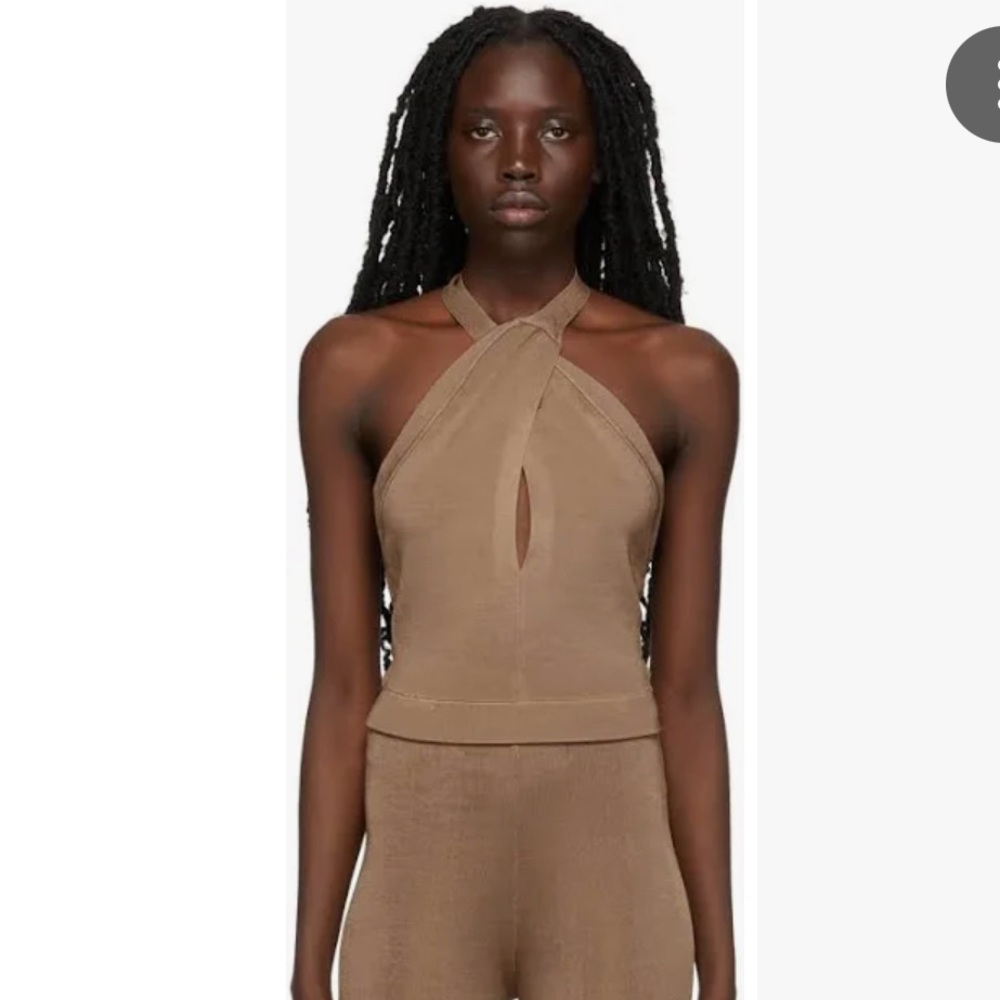 Staud halter top, never worn. Too big for me